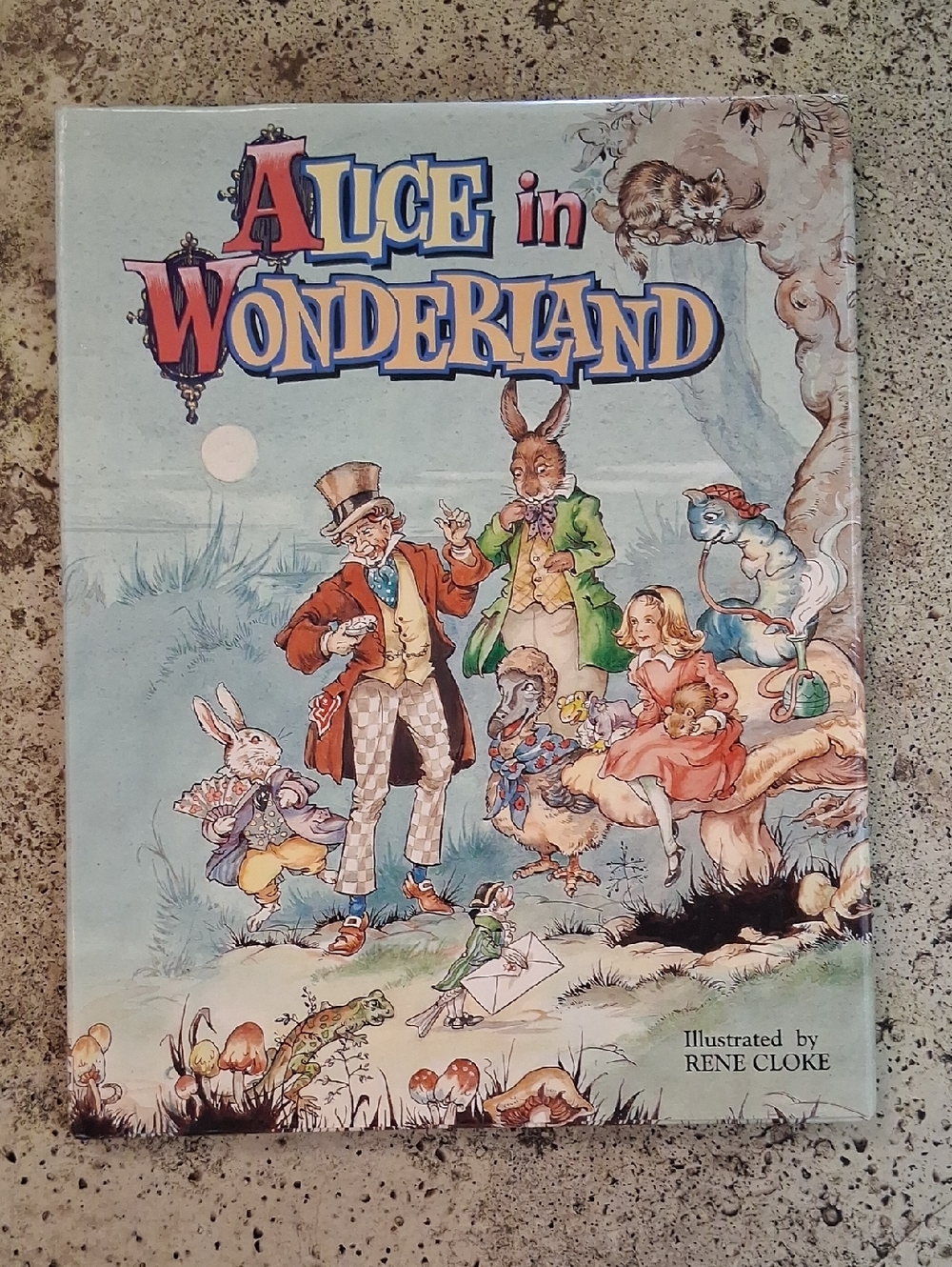 Alice in Wonderland Illustrated Book Adapted Children's Classic